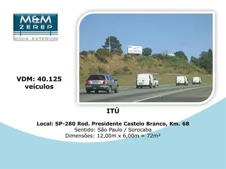Painel na Castelo Branco Outdoor na Castelo Branco Imagem