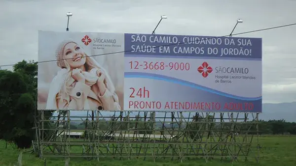 Painel Rodoviário e Front Light Rodovia Floriano Rodrigues Pinheiro SP-123 - 11